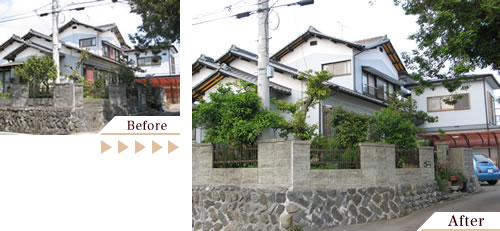 外壁塗装(外壁塗り替えリフォーム)施工事例写真