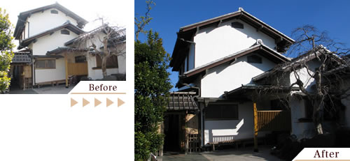 外壁塗装(外壁塗り替えリフォーム)施工事例写真