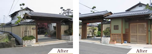 外壁塗装(外壁塗り替えリフォーム)施工事例写真