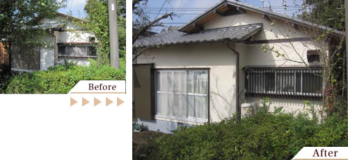 外壁塗装(外壁塗り替えリフォーム)施工事例写真