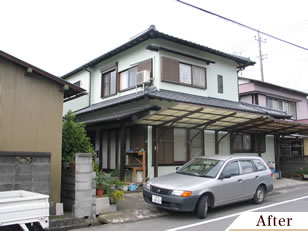 外壁塗装(外壁塗り替えリフォーム)施工事例写真