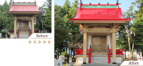 外壁塗装(外壁塗り替えリフォーム)施工事例写真