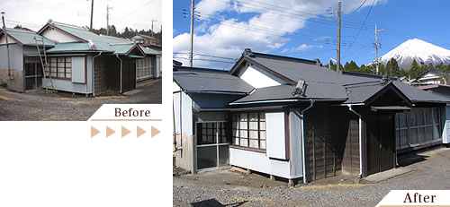 外壁塗装(外壁塗り替えリフォーム)施工事例写真