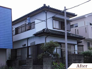 外壁塗装(外壁塗り替えリフォーム)施工事例写真