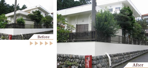 外壁塗装(外壁塗り替えリフォーム)施工事例写真