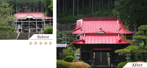 外壁塗装(外壁塗り替えリフォーム)施工事例写真