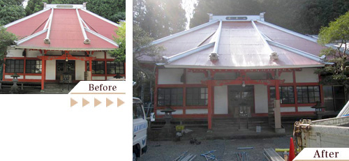 外壁塗装(外壁塗り替えリフォーム)施工事例写真