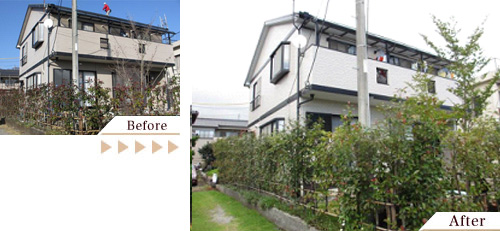 外壁塗装(外壁塗り替えリフォーム)施工事例写真