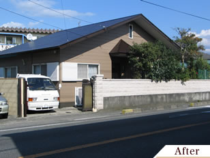 外壁塗装(外壁塗り替えリフォーム)施工事例写真